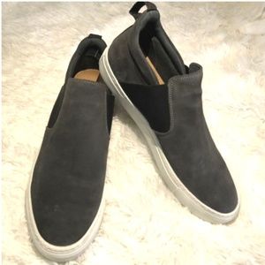 Suede Low Cut Sneakers